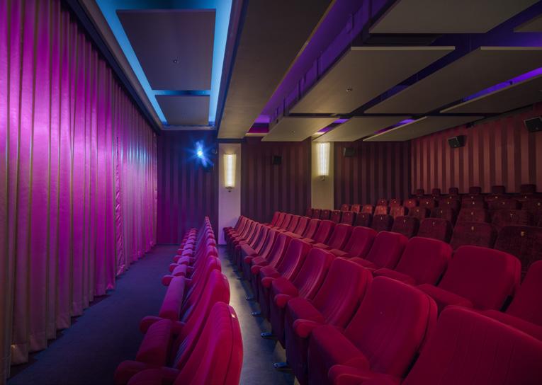 Neues Rex -Laim Umbau Kinosaal in