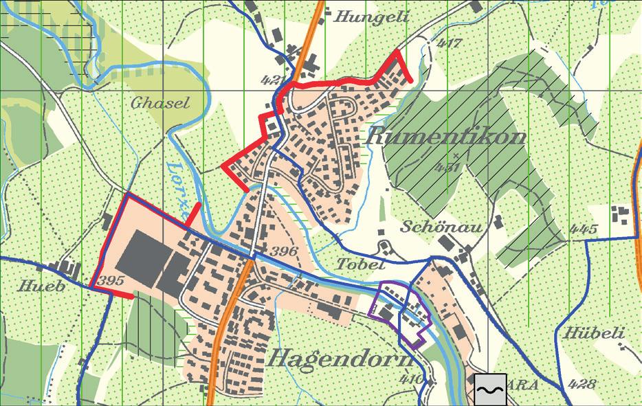 Synoptische Darstellung alter Richtplantext und Kantonsratsbeschluss Siedlungsbegrenzungslinie S 2 (Karte) Naturschutzgebiete und Naturobjekte L 5.