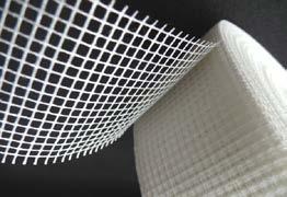Glasfaser-Gitter-Gewebeband, doppelseitig klebend Zur Fixierung von Fasermaterialien oder Kernmaterialien untereinander oder in der Form.