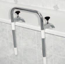 bietet Sicherheit beim Ein- und Aussteigen in bzw. aus der Badewanne.