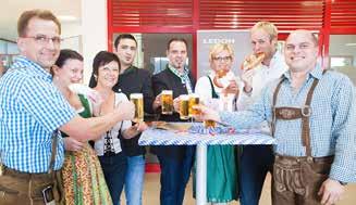 Foto: Klenk & Meder WEISSWURSTPARTY KREMS Zum bereits fünften Mal fand am 7. Oktober 2016 in unserer Filiale in Krems die Klenk & Meder/Maroscheck-Weißwurstparty statt.