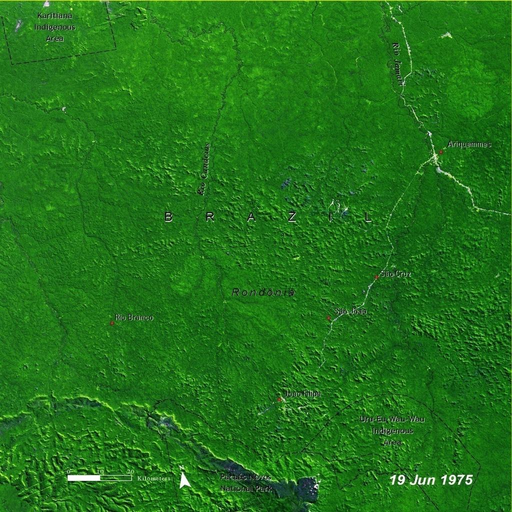 Rondonia, Amazonas 1975 200 km http://www.na.unep.