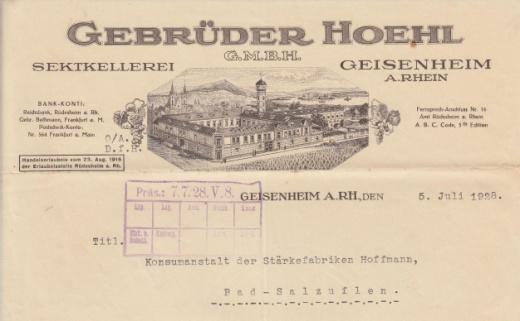 Los 327 Ausruf: 20 Göttingen, 1899: Hermann Levin, Wollwaren-Fabrik Gegründet 1837. Abb.