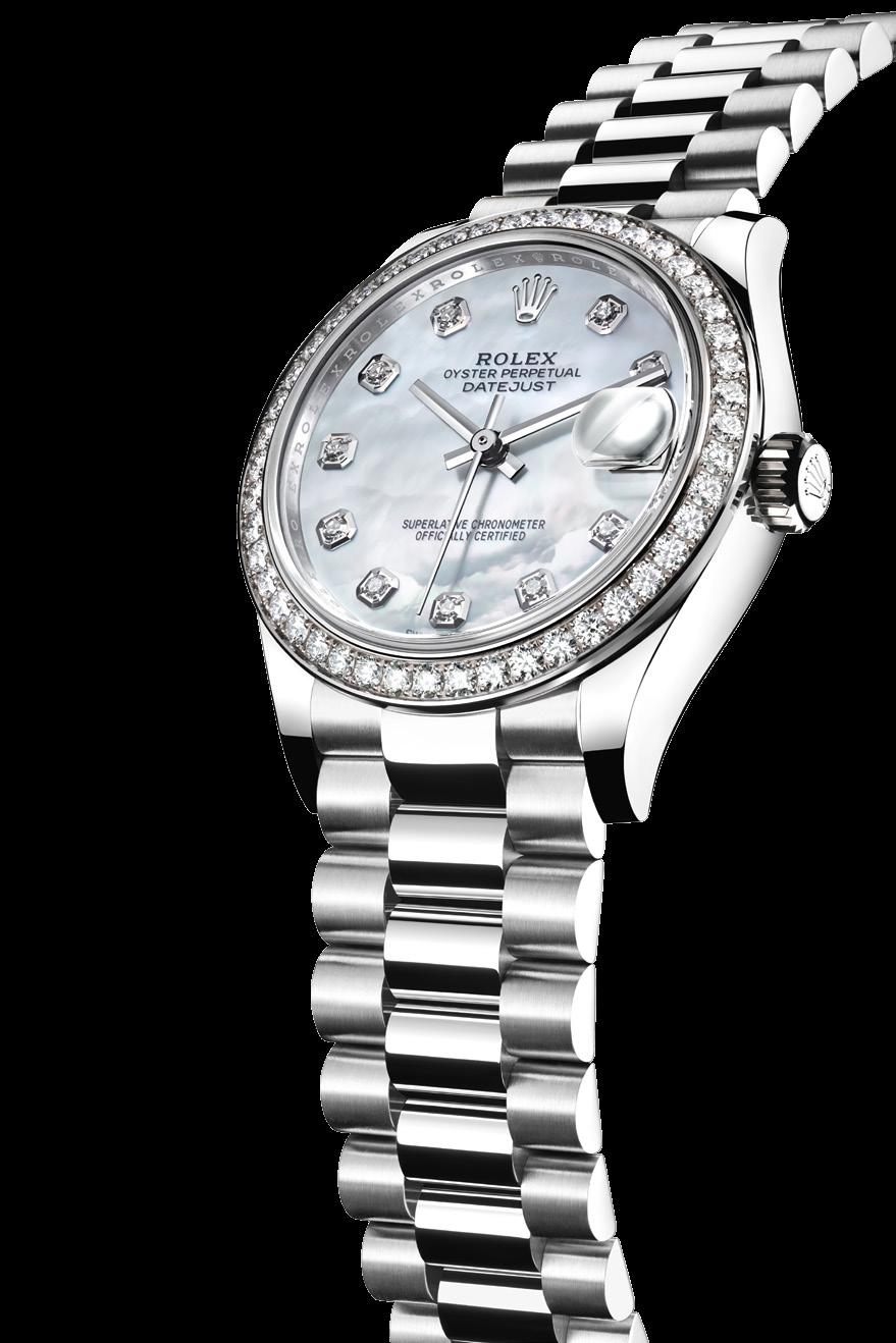 ZEITLOSER STIL Die Datejust von Rolex ist der Archetyp der klassischen Armbanduhr, sowohl was ihre zeitlose Ästhetik