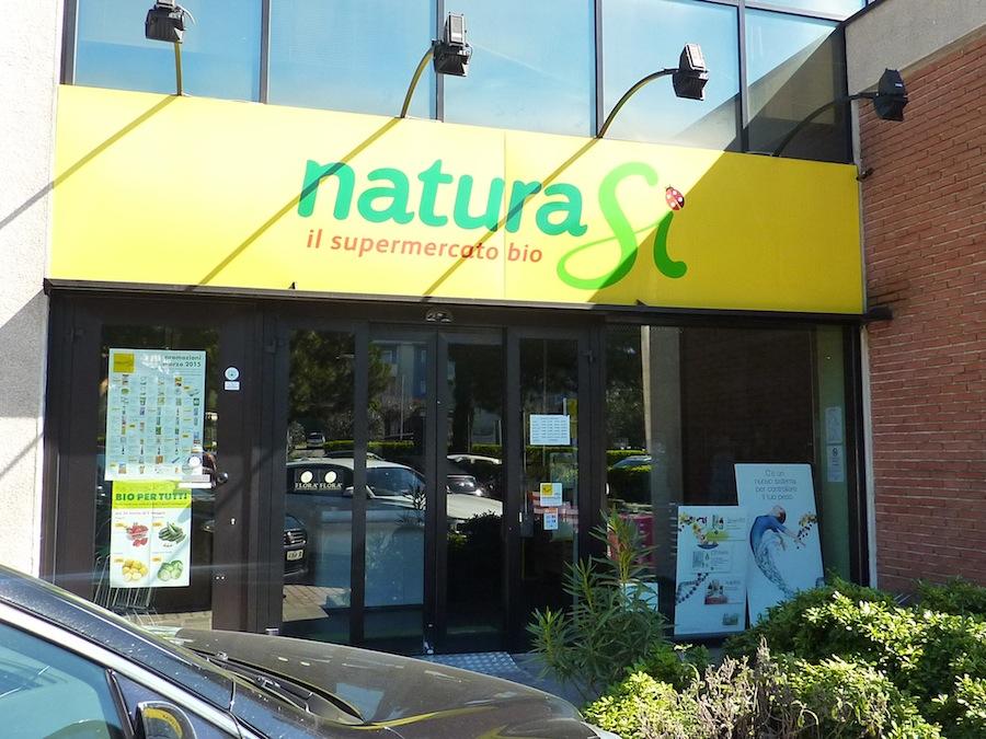 NaturaSi ist die größte Bio-Supermarktkette Italiens.