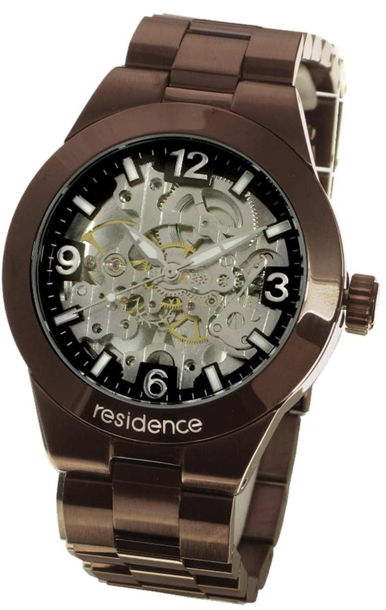 Armbanduhr 21-58 Automatik SAPHIR GLAS vorne + hinten AS 9138 4 Skelettwerk, 36 Stunden, 24 Rubis, Antischock,