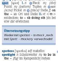 ENGLISCH Schulwörterbuch ENGLISCH