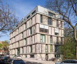 Nach Entwürfen des Kasseler Architekturbüros foundation 5+ wird dieses Projekt auf dem Baufeld 1 innerhalb des neuen Martini-Quartiers realisiert.