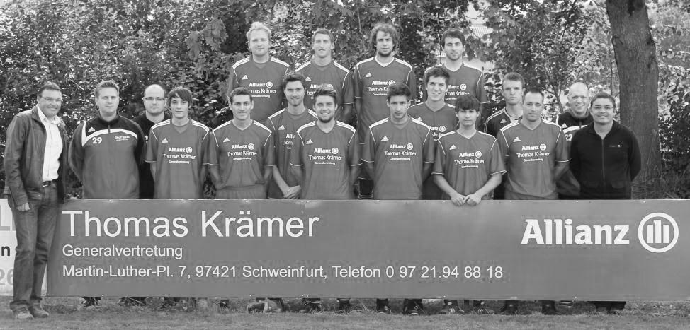 Allianz-Vertretung Krämer sponsert neue Trikots Die Allianz Generalvertretung Thomas Krämer unterstützt die I.