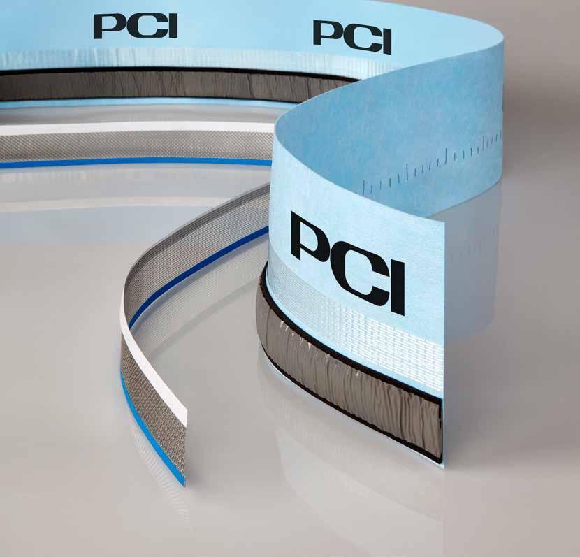 Zuverlässig Abdichten mit PCI Das neue Wannendichtband PCI Pecitape WDB