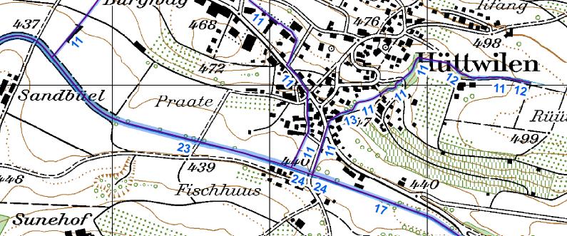 Landschaft Landschaftsschutzgebiete Claudia Eisenring, (Abt. Wasserbau und Hydrometrie) Seebach Gebiete mit Vorrang Landschaft Claudia Eisenring, (Abt.