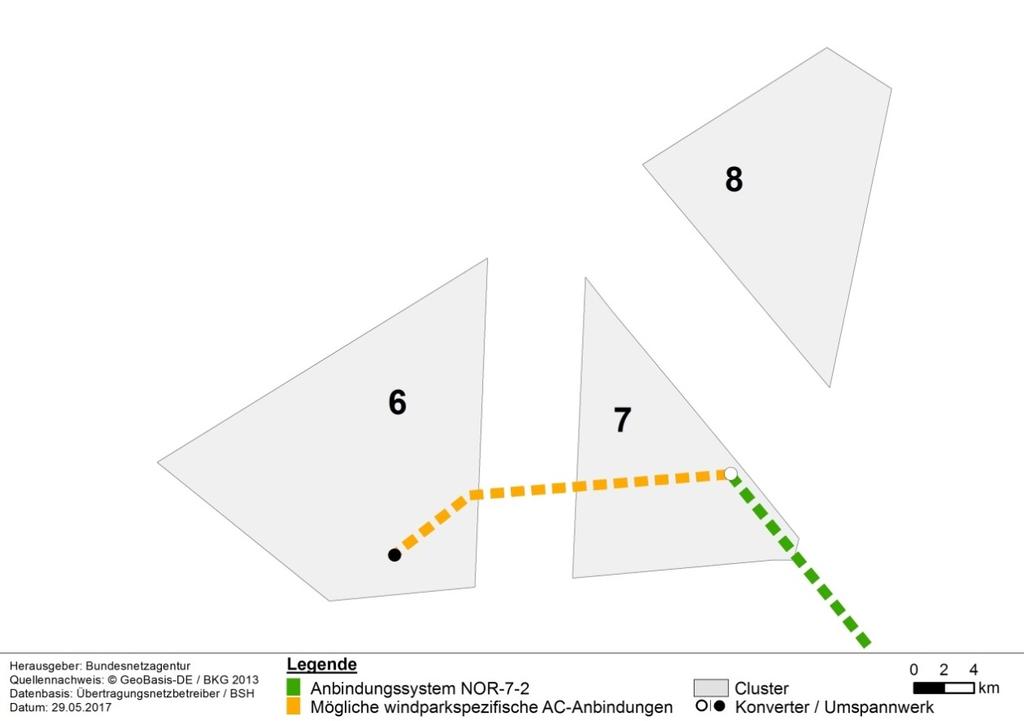 71 A-5 Darstellung der clusterübergreifenden Netzanschlüsse Abbildung 19: Darstellung der