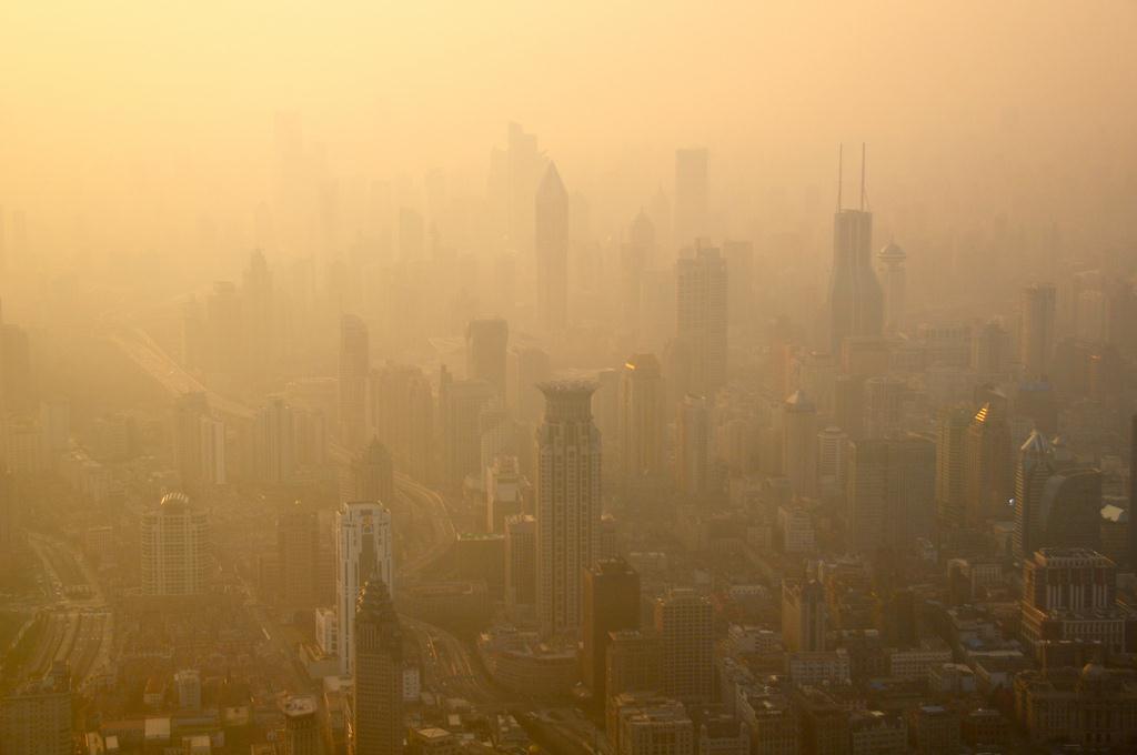 Aerosoleffekte auf die Luftqualität Air pollution over