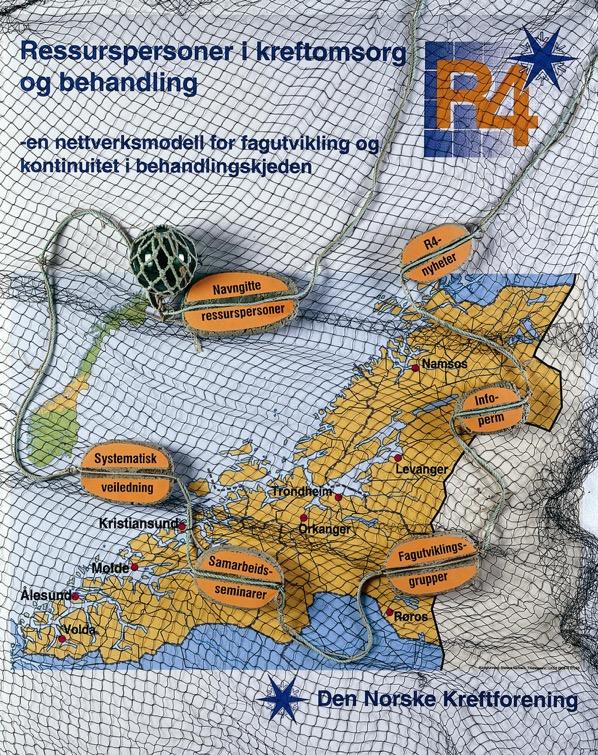 Netzwerkprojekt Norwegische Krebshilfe in Mittelnorwegen 85 Städte und Gemeinden (von 88) Alle Krankenhäuser/ Spitäler (8)