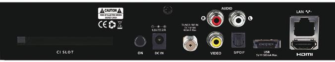 S/PDIF RCA/Component Digital A/V TV-Gerät