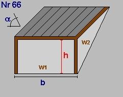 Geometrieausdruck DG Schleppgaube Anzahl 4 Dachneigung a( ) 2,00 b = 4,40 lichte Raumhöhe(h)= 2,60 + obere Decke: 0,40 => 3,00m BRI 81,86m³ Dachfläche Dach-Anliegefl.
