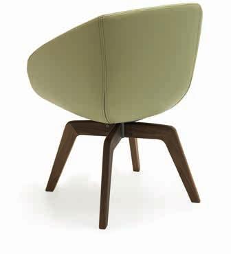 ZS111 ARTIKEL-NR.: ZS111-.../... Die gepolsterten Schalenstühle im topmodernen Design mit Drehfunktion und automatischer Rückstellung ermöglichen komfortables Sitzen.