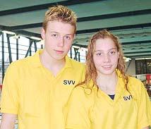 Jahrgänge 89-98 vertreten. Die Schwimmer des SVV Plauen gewannen 26 Bezirksjahrgangsmeistertitel, 28 Silber- und 20 Bronzemedaillen.