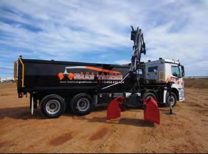 LADEKRAN SPEZIAL Neuheit in Südaustralien: Adelaide Grab Trucks baut Ladekran-Kipper Nach vielen Jahren in der Bau- und Transportbranche hat Adelaide Grab Trucks viele Veränderungen erlebt, aber