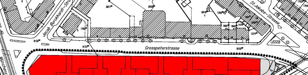 Regierungsrat des Kantons Basel-Stadt Seite 4 Punkt 2.7: Die nach diesem Plan erstellten Bauten sind durch eine neue, südlich der Baufelder liegende Strasse zu erschliessen.