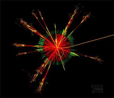 Zerfall eines mini black holes 10 30 Planck- Ära GUT-Ära Quark-Ära Temperatur [K] Gravitation 10 20 ToE LHC Starke GUT Energie [GeV] 10 10 LHC