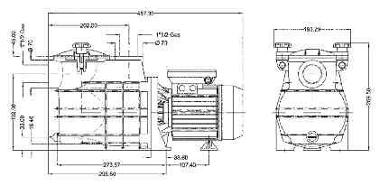 121 Micro 50 0,37 12,5 220 Meter 4 5 6 7 8 9 10 11 12 m 3 /h 5,2 4,6 4,0 3,1 2,1 1,0 8,2 7,5 6,8 6,0 5,0 3,7 2,3 0,9 11,0 10,6 10,0