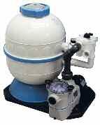 050 553, Neptun ABS Filterbehälter 600 inkl. 6-Wege-Ventil 1 1 /2" IG, Manometer 14 m 3 /h, geeignet für 125 kg Filtersand 0,6 1,2 mm (ohne Sandfüllung!) 52.810.