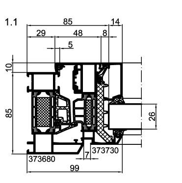 HI (zum Vergleich) Design Variante AWS 70 RL.HI AWS 70 SL.