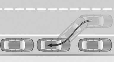 Parkassistent* Prinzip Das System unterstützt beim seitlichen Einparken parallel zur Fahrbahn. Ultraschallsensoren vermessen Parklücken auf beiden Seiten des Fahrzeugs.