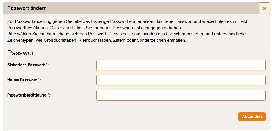 10. Benutzerkonto Sowohl in der Kachel «Mein Benutzerkonto», als auch in der oberen Funktionsleiste unter dem Benutzernamen können Sie Funktionen zur