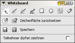 Benutzerhandbuch Netviewer one2one Whiteboard Mit dem Whiteboard haben Sie die Möglichkeit auf dem aktuellen Bildschirm zu zeichnen.