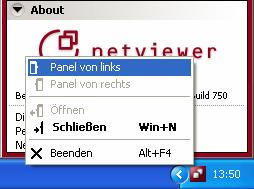 Benutzerhandbuch Netviewer one2one Notizen Die hier während der Sitzung eingetragenen Notizen werden direkt in die Windows- Zwischenablage kopiert und können so jederzeit per copy&paste in andere