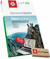 November, verbesserte Darstellung, 75 aktuelle Alpenvereinskarten
