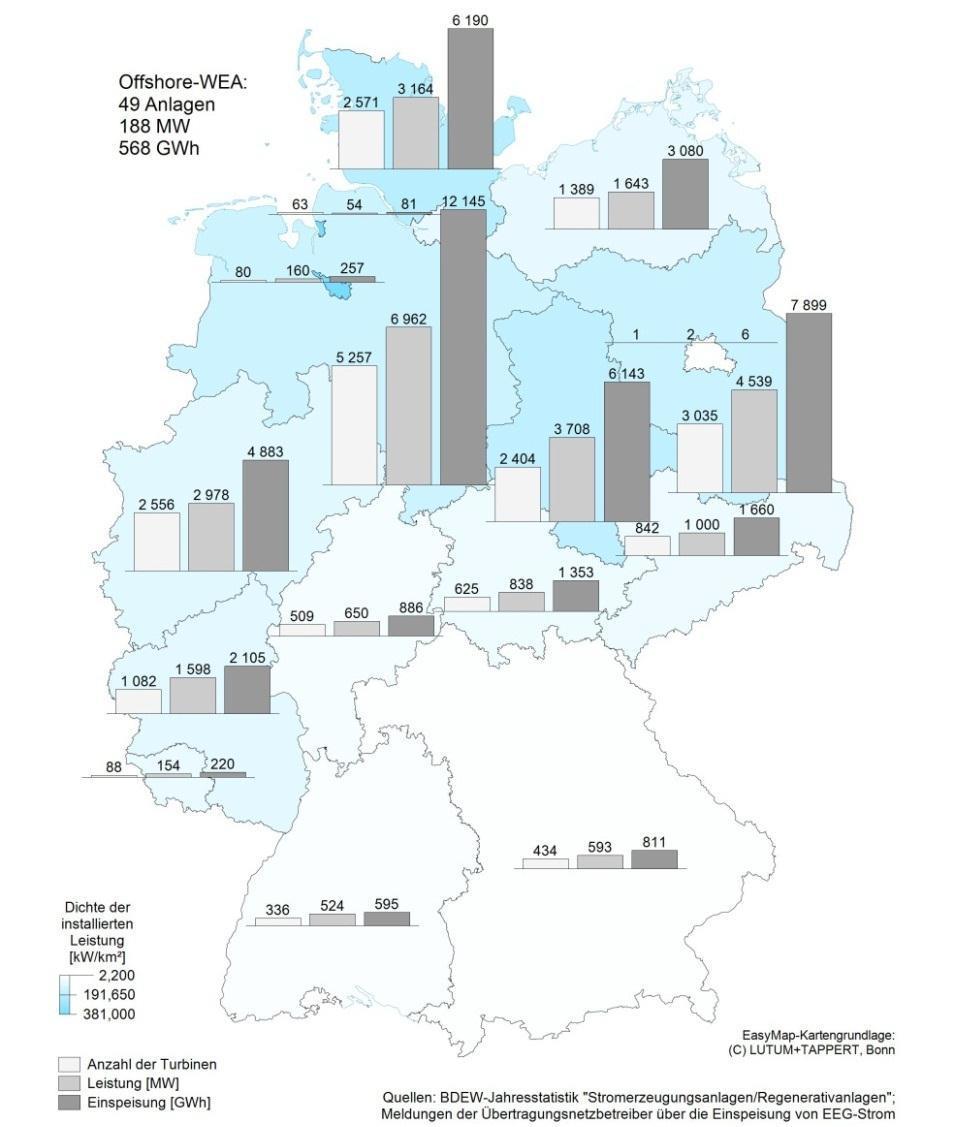 Geographische Verteilung von Windanlagen Dirk Volkmann