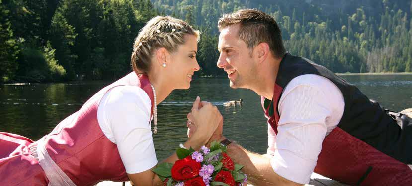 Hochzeiten und Feiern 5. Der Große Arber bietet die Gelegenheit, Familienfeste, Betriebsjubiläen oder Hochzeiten im besonderen Ambiente zu feiern.