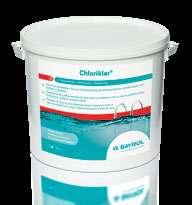 Einheit Verpackung VE EAN-Code 1136132 10 kg Eimer 1 4008367361327 Chlorifix Chlorgranulat zur Stoßbehandlung bei Wasserproblemen. Erhöht schnell und effektiv den Aktivchlorgehalt.