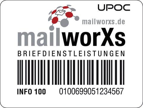 Infosendungen ab 50 Stück InfoLetter Die INFO-Labels gelten für alle Info-Briefsendungen ab 50 Stück, auch InfoLetter genannt.