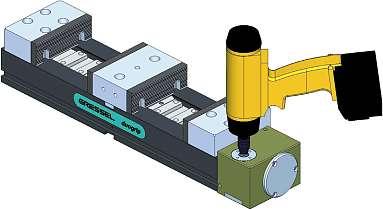 duogrip Winkeltrieb Beschreibung Müheloses Spannen mit Akkuschrauber duogrip kann mit einem speziellen Winkeltrieb mit integriertem Schneckengetriebe weiter