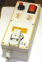 1985-2015 Elektronische Steuergeräte für elektromagnetische Schwingförderer CV6NS 6/8A 115V 230V 0/10V 0/20mA Allgemeines Professionelles stabilisiertes Steuergerät, ausgestattet mit