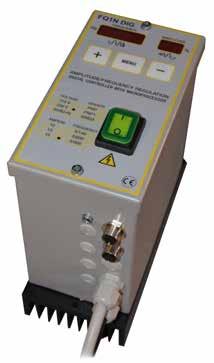 1985-2015 SP FQ1N-DIG.01 Elektronisches stabilisiertes Steuergerät für elektromagnetische Schwingförderer FQ1N-DIG Allgemeines Amp.
