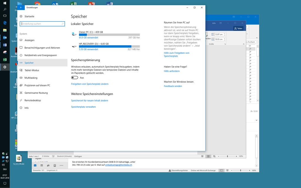 Windows 10: Durch Löschen des alten Betriebssystem Speicherplatz gewinnen Im Ordner Windows.old speichert Windows das bisherige Betriebssystem, wenn Sie z.b. von Windows 7 auf Windows 10 ein Update gemacht haben.