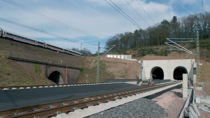 Spessart-Neubaustrecke Laufach Heigenbrücken geht im Juni in Betrieb Hessen aktuell (jl) Nach rund vierjähriger Bauzeit geht am 26.