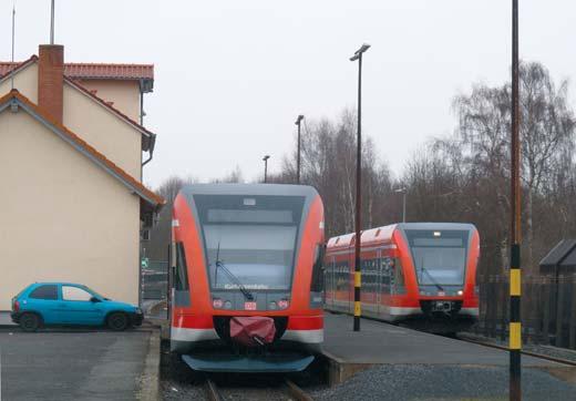 einer neuen Nutzung der Eisenbahnstrecke Kassel-Wilhelmshöhe Baunatal ( Elgershausen - Naumburg) für den Personenverkehr.