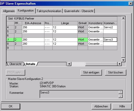 Eingangs- und Ausgangsadresse müssen identisch sein.