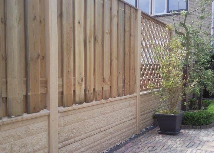 HOLZ - KOMBI: DAS PAAR Diese Art von Zaun ist für jeden Holzfreund die ideale Lösung. Man spricht hier vom Holz-Kombi-Element.