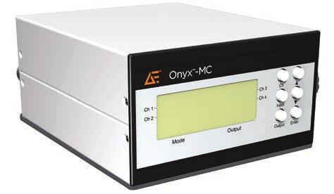 Onyx -MC MEHRKANAL-GLASFASER-PYROMETER 700 bis 1550 nm Die neue Onyx -Serie erfüllt höchste Anforderungen an Genauigkeit und Reproduzierbarkeit über einen weiten Temperaturbereich.