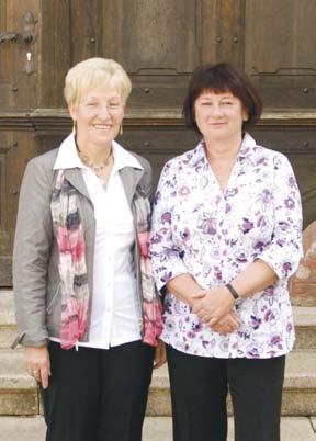 Werksleitung und Betriebsrat würdigten die verdienten Mitarbeiterinnen anlässlich Hannelore Einert wurde 1954 in Vitzeroda geboren und absolvierte von 1971 bis 1973 eine Ausbildung zur