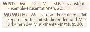 Kronen Zeitung, Theater/Konzert, 10.06.