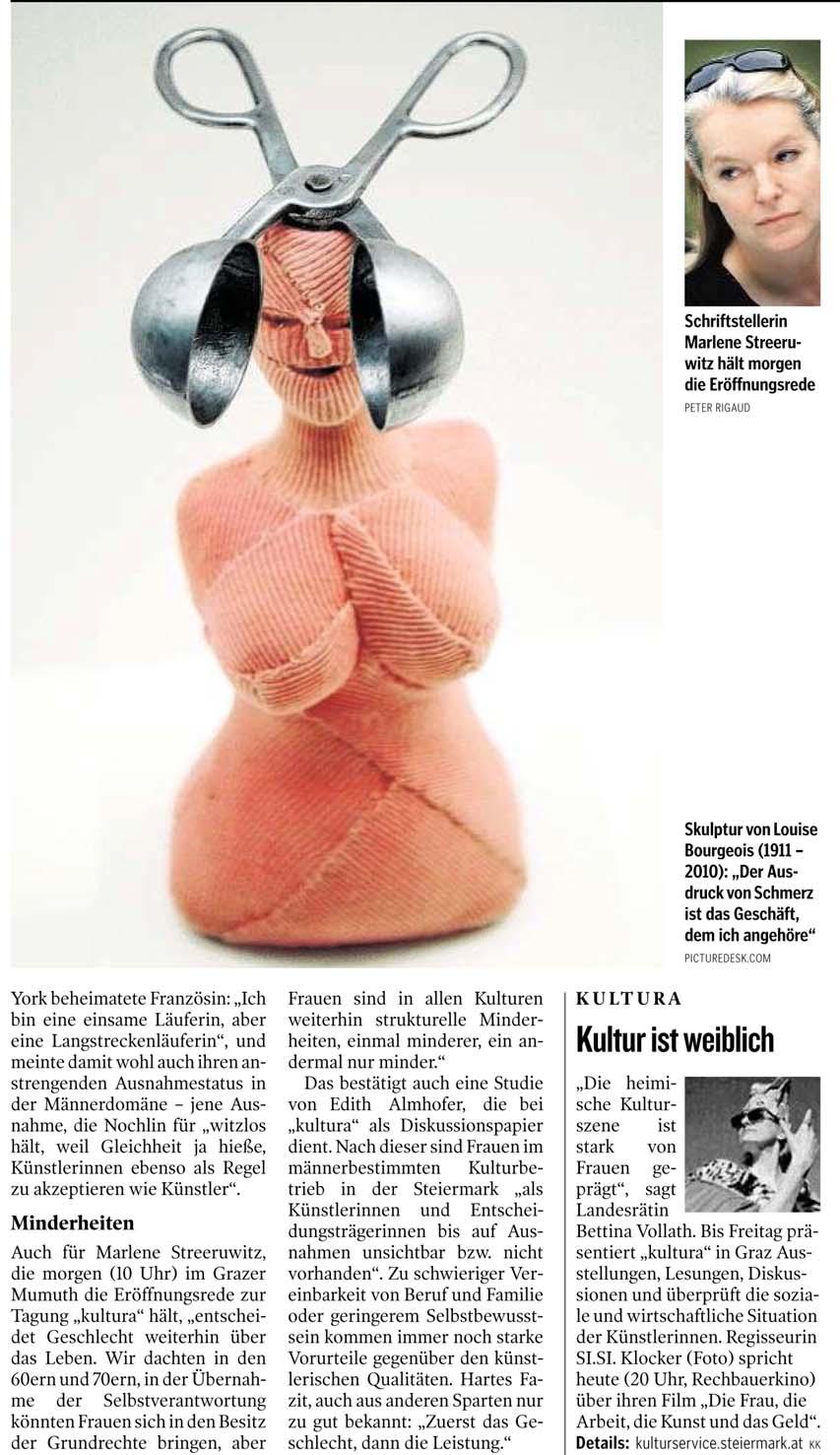 Kleine Zeitung, Kultur, 09.06.