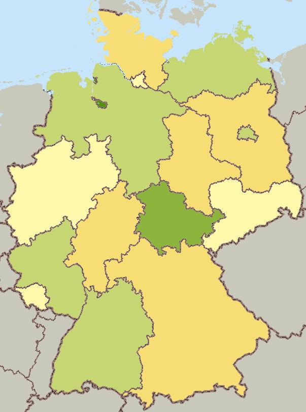 se auf Basis der Krankenhäuser Bundesland Gesamt Auffällig Abweichung vom Bundesdurchschnitt Gesamt Auffällig Abweichung vom Bundesdurchschnitt Baden-Württemberg 89 26 29,21 0,89 96 28 29,17 0,82
